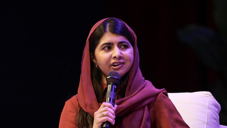 La activista paquistaní y premio nobel de la paz 2014, Malala Yousafzai.