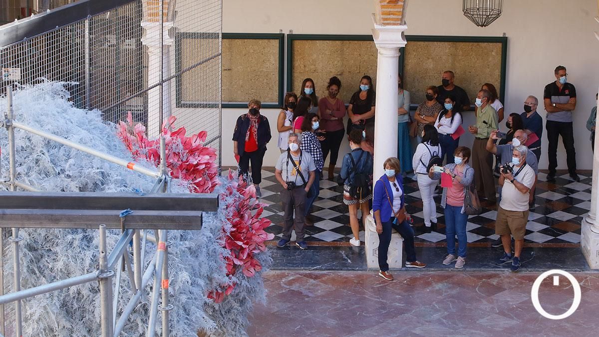 Instalación de Flora 2021 en la Diputación de Córdoba