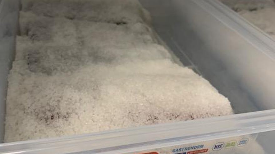 Salazones para elaborar las mojamas de atún