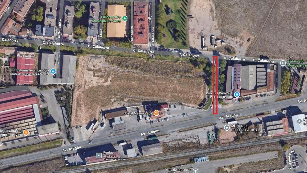 Corte de tráfico en el barrio de Varea a partir del próximo lunes