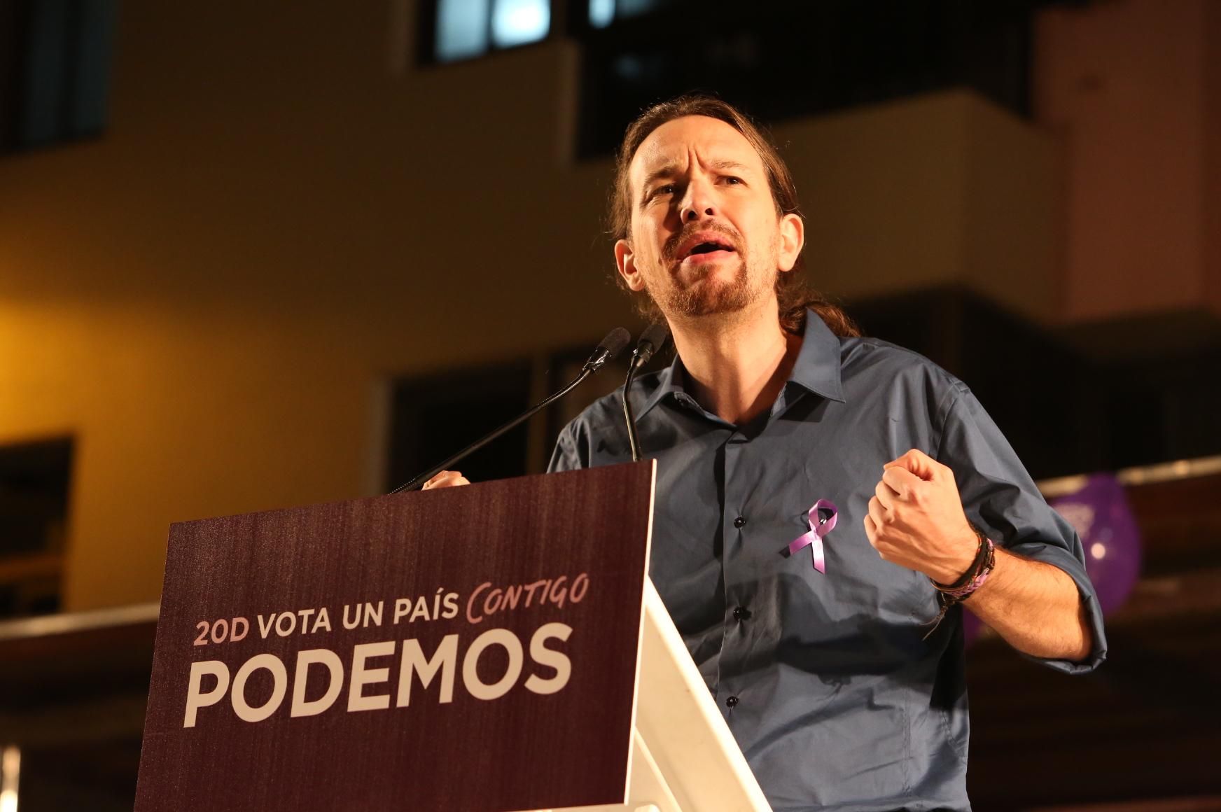 Pablo Iglesias en Gran Canaria (ALEJANDRO RAMOS)