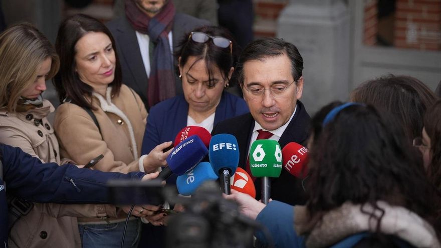 El ministro de Exteriores, Unión Europea y Cooperación, José Manuel Albares