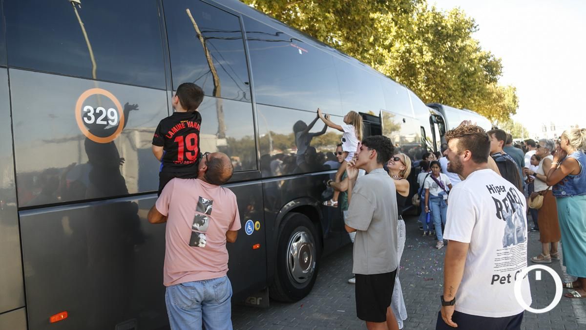 Despedida de los niños saharauis del programa Vacaciones en Paz