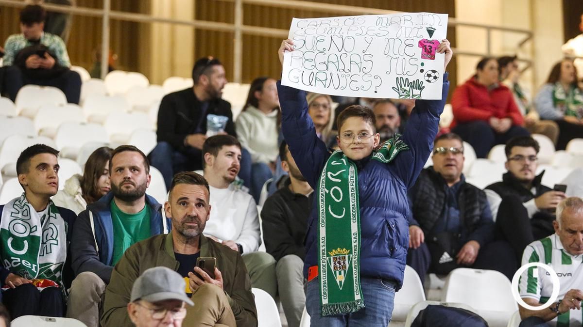 Grada Blanquiverde del Córdoba CF - Real Murcia