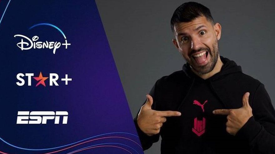 Retirado del fútbol, Sergio "Kun" Agüero firma contrato con Disney para producir contenidos