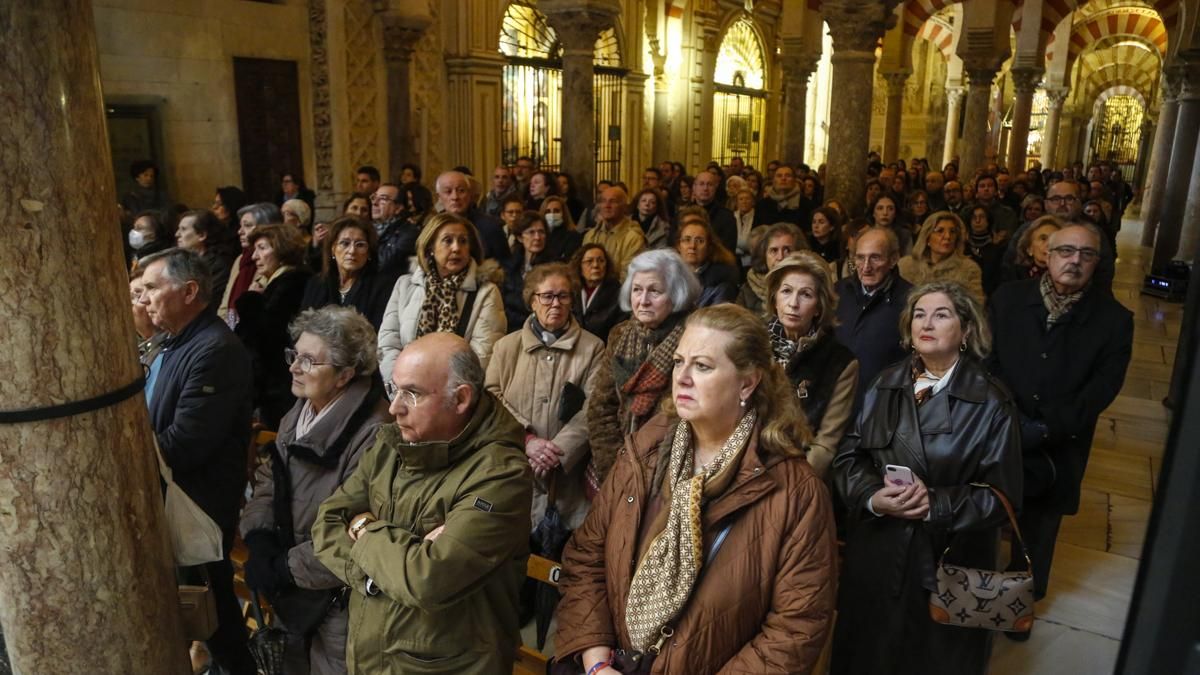 Misa funeral por las víctimas de Adamuz en la Mezquita Catedral