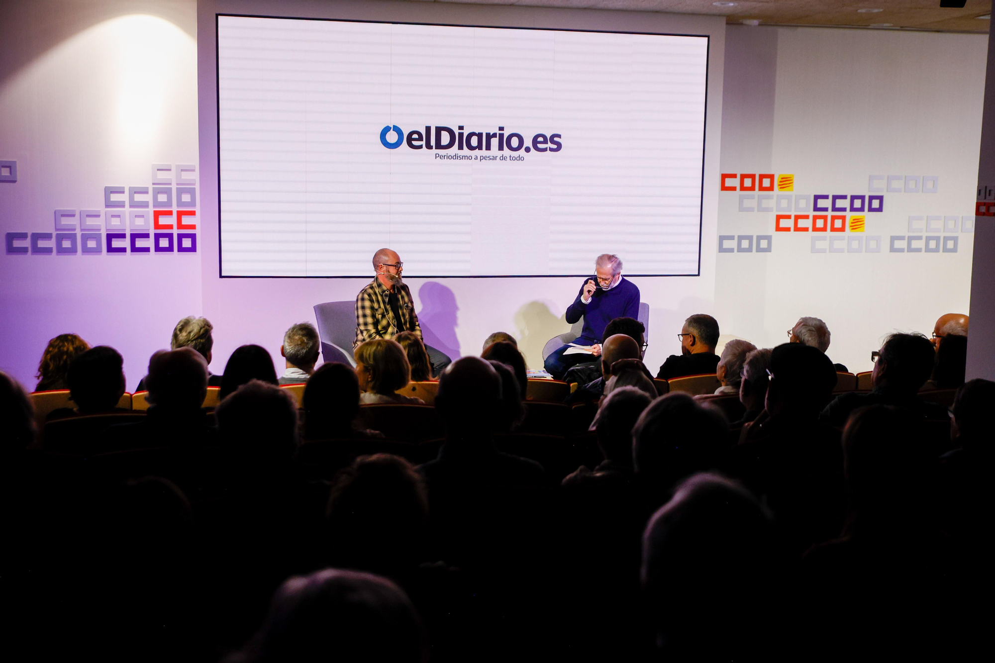 Presentación en Barcelona de la revista de elDiario.es '50 años de libertad', en imágenes