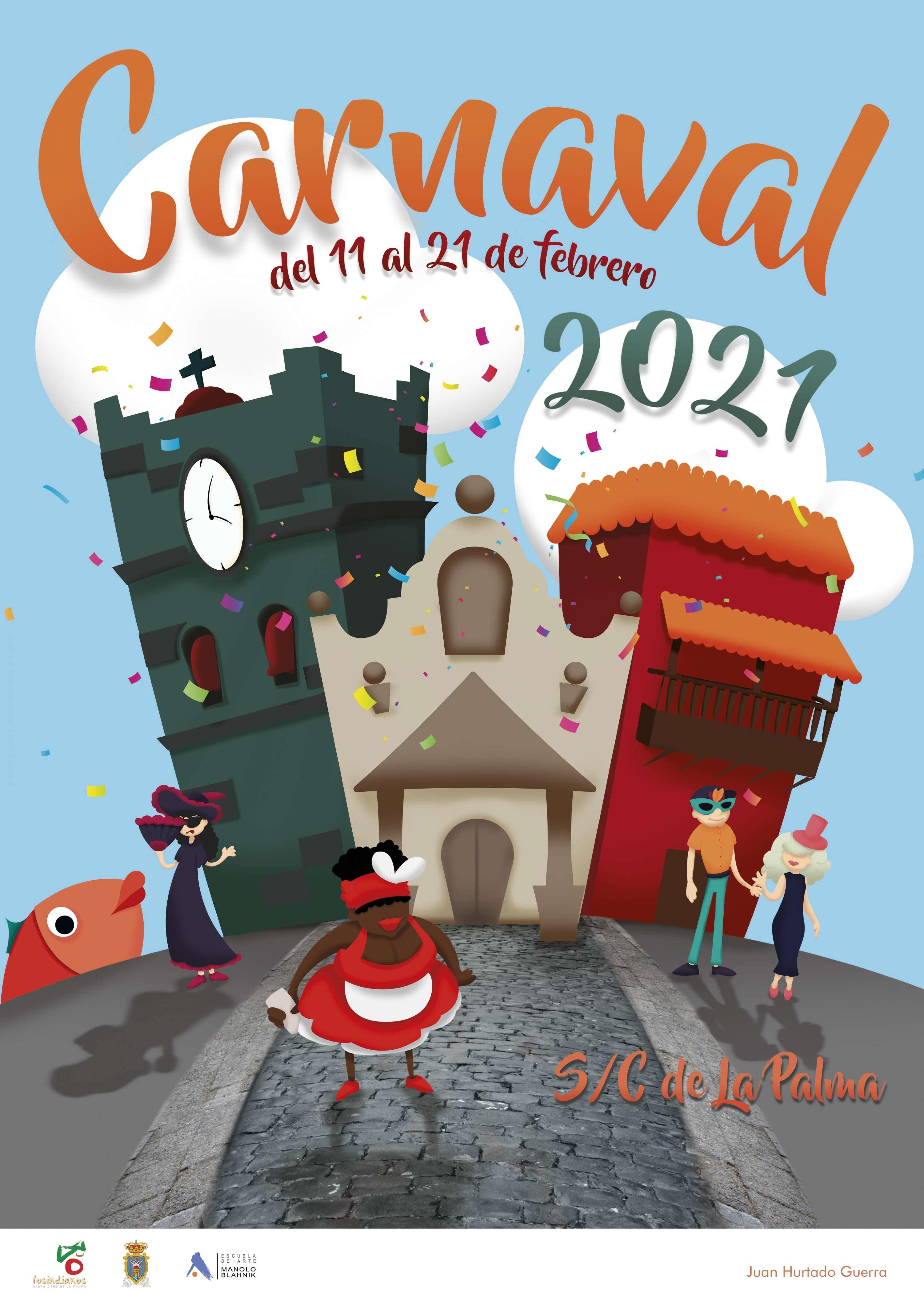 Cartel del Carnaval de Santa Cruz de La Palma.