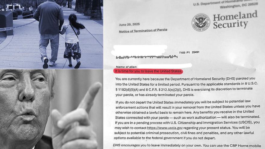 The Trump administration threatens by letter to migrant minors: "Go immediately"