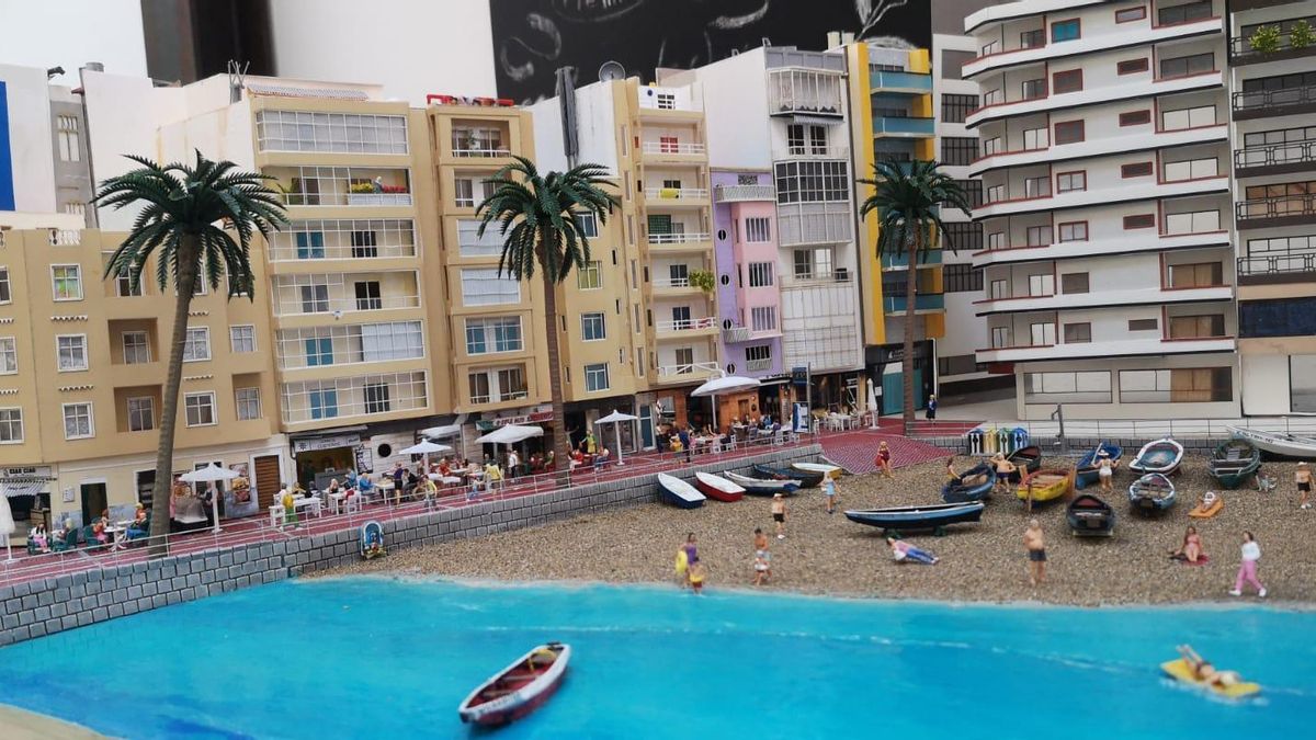 La Isleta, el Puerto y La Puntilla, en miniatura