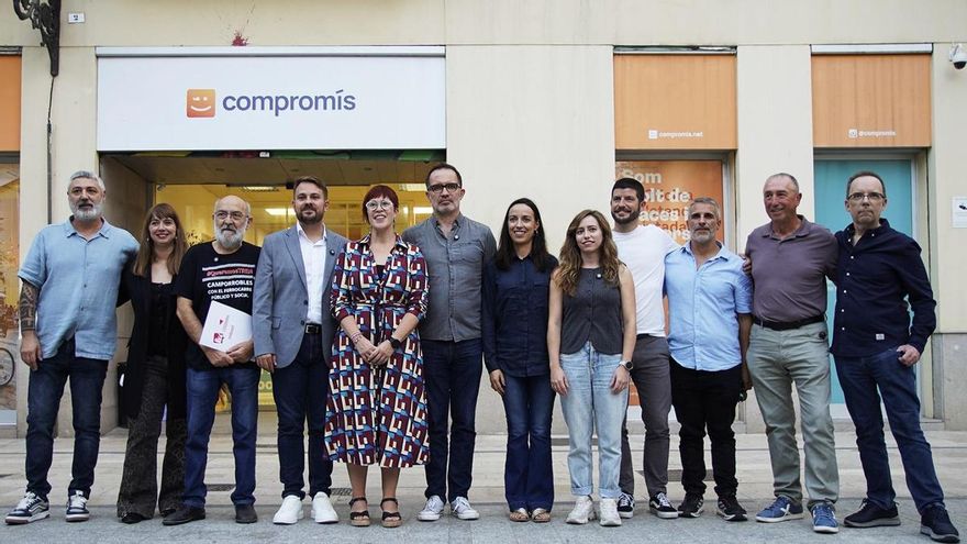 'Compromís: Front Valencià' presenta su candidatura unitaria de izquierdas: "Es un acuerdo histórico para que toda la gente pueda votar"