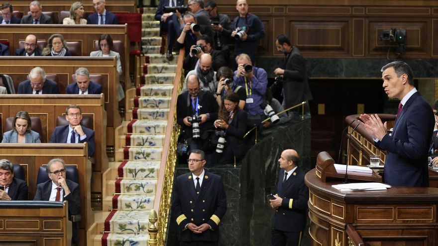 Sánchez defiende su investidura y al gobierno de coalición como “el único muro” frente a la extrema derecha
