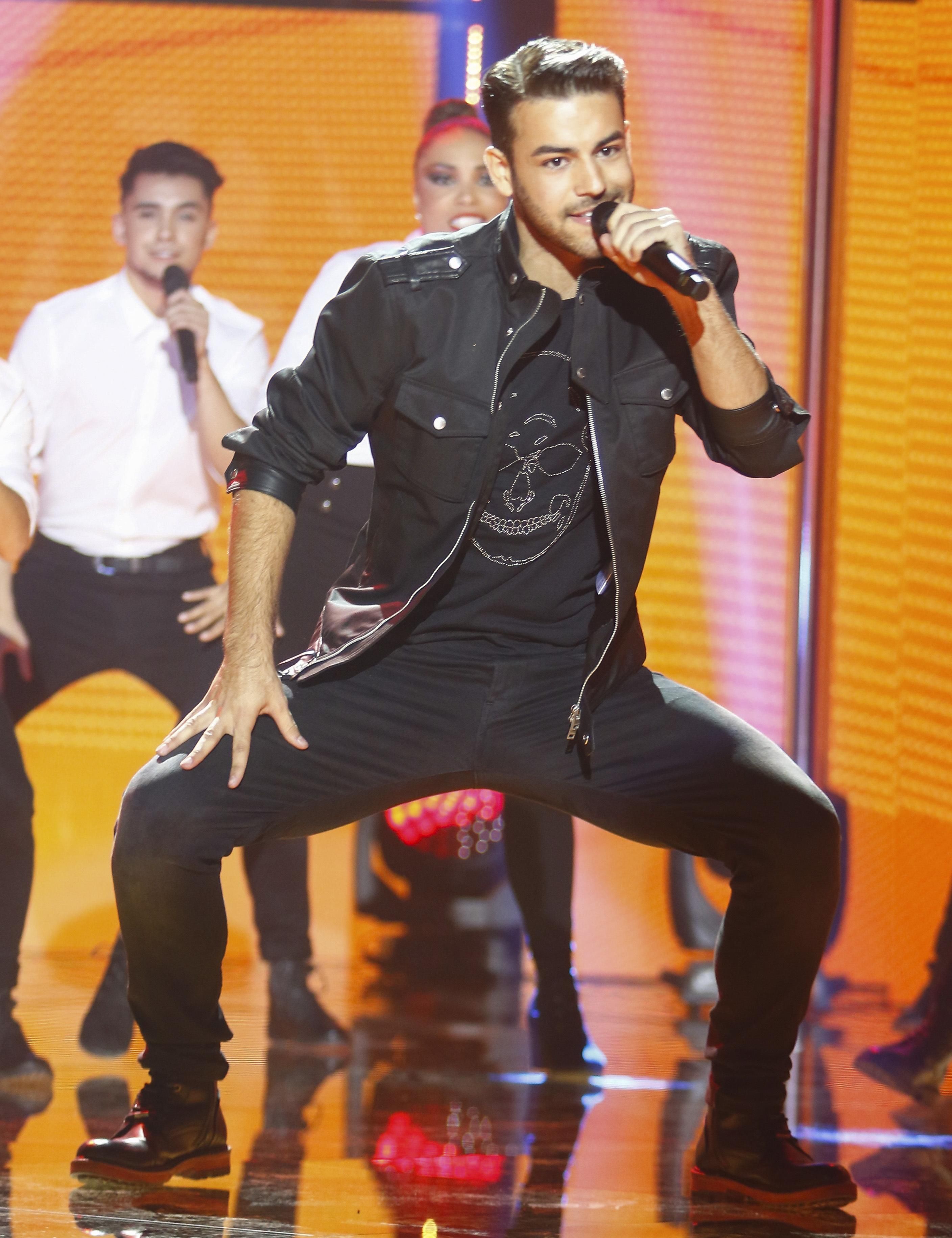 Agoney en la Gala 2 de OT 2017