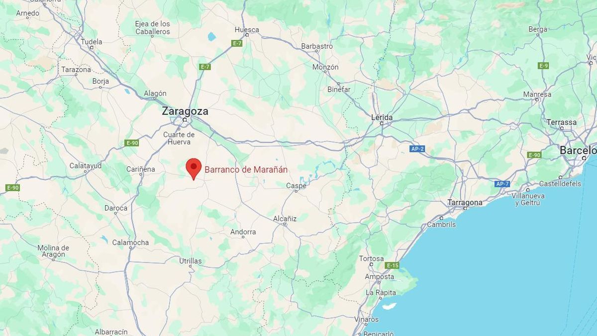 Atrapada por un alud una persona que iba de excursión con raquetas por el valle de BIelsa (Huesca)