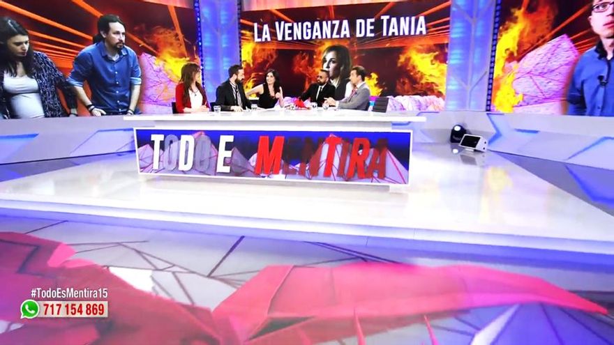 Plató de "Todo es mentira"