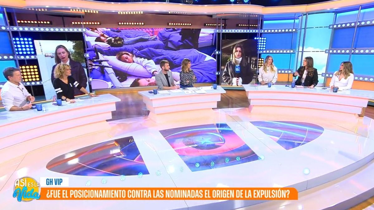 La mesa de debate de 'Así es la vida'