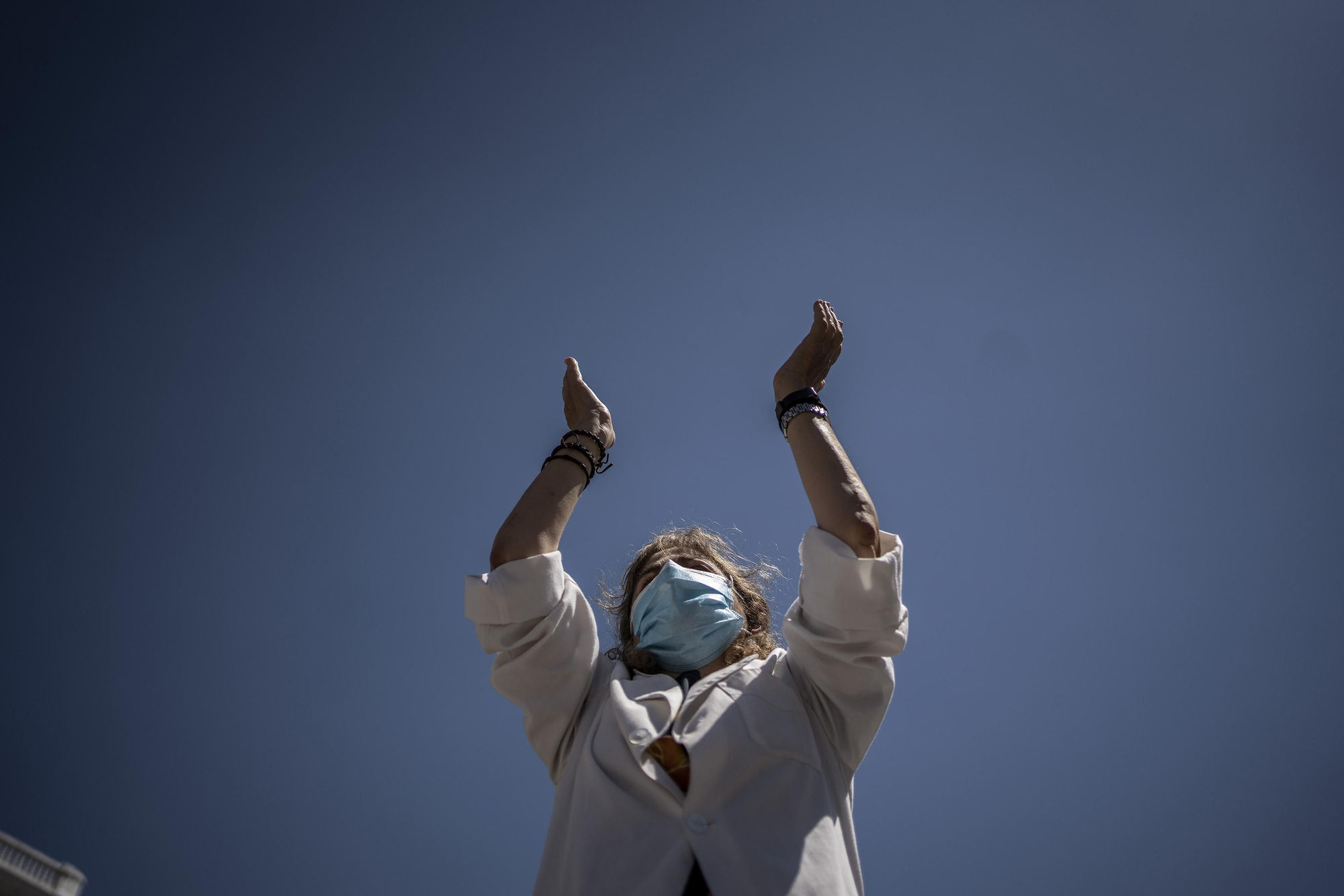 Acto de homenaje a los sanitarios fallecidos por Covid-19