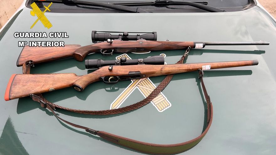 La Guardia Civil investiga a tres personas por presunta caza furtiva en la comarca de Molina de Aragón
