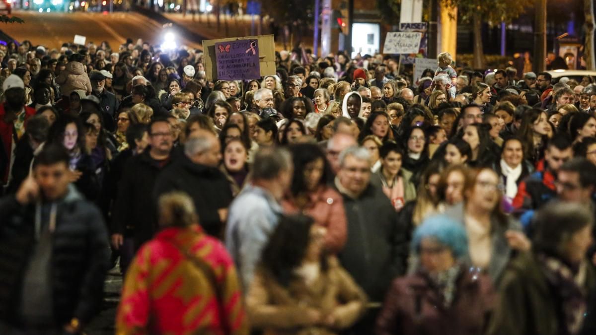 Manifestación contra Violencia de Género