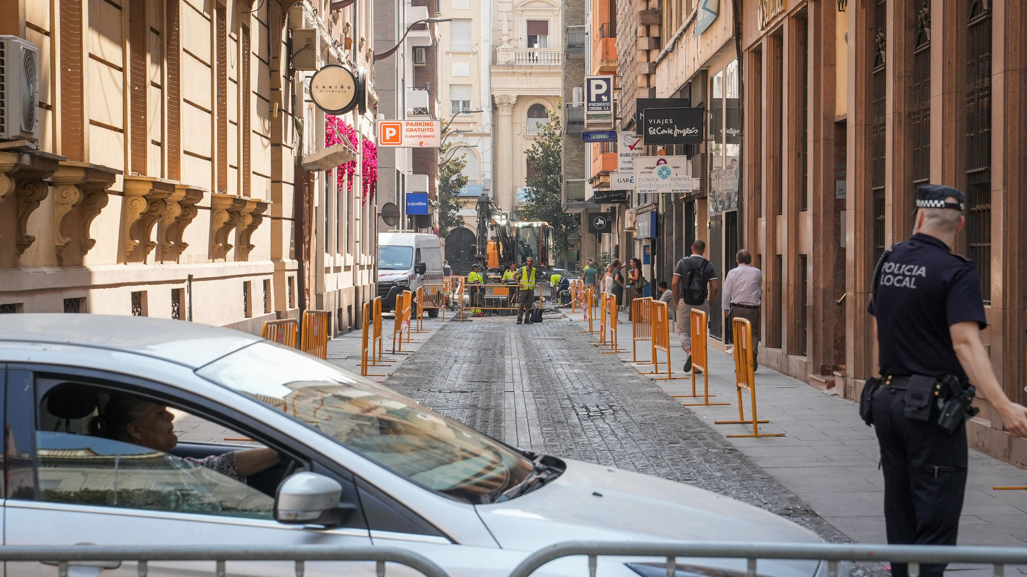 Comienzan las obras en el centro de Córdoba