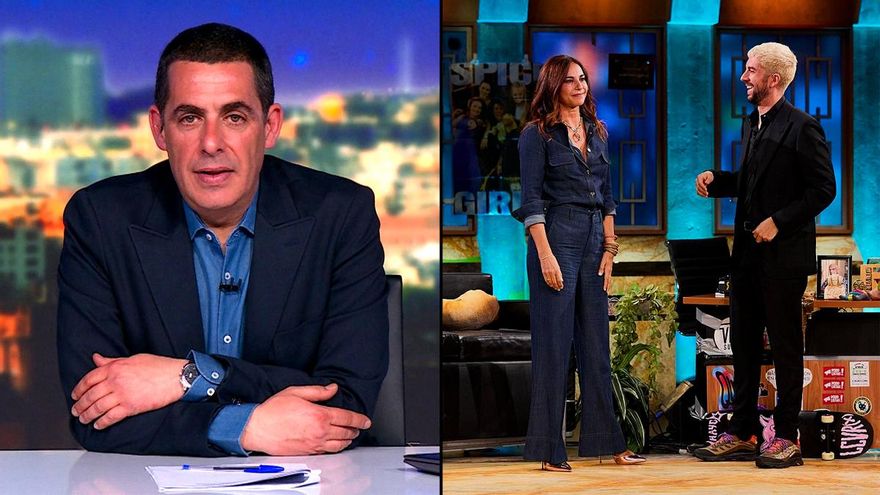 Antonio Naranjo agradece que Mariló Montero apoye su tertulia en Telemadrid, y se dirige a Broncano: "Ay esas cabezas"