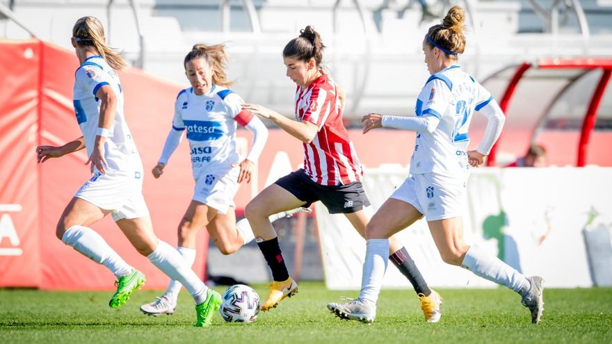 El fútbol femenino se desmarca del parón en Tenerife