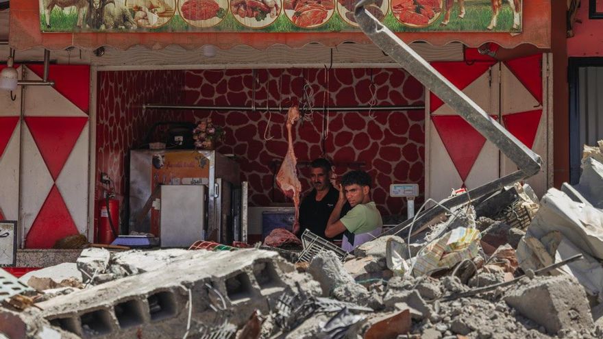 Una zona afectada por el terremoto en Marruecos.