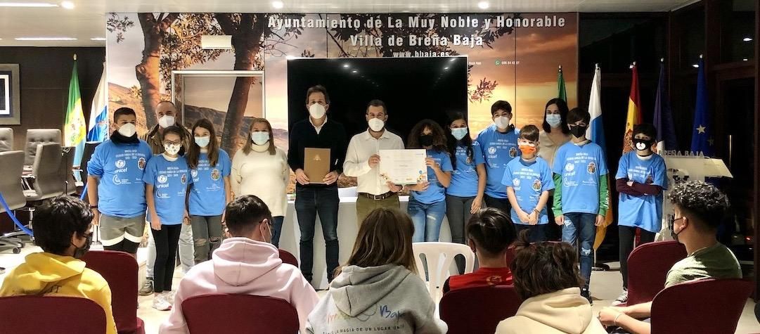 Un momento del acto.