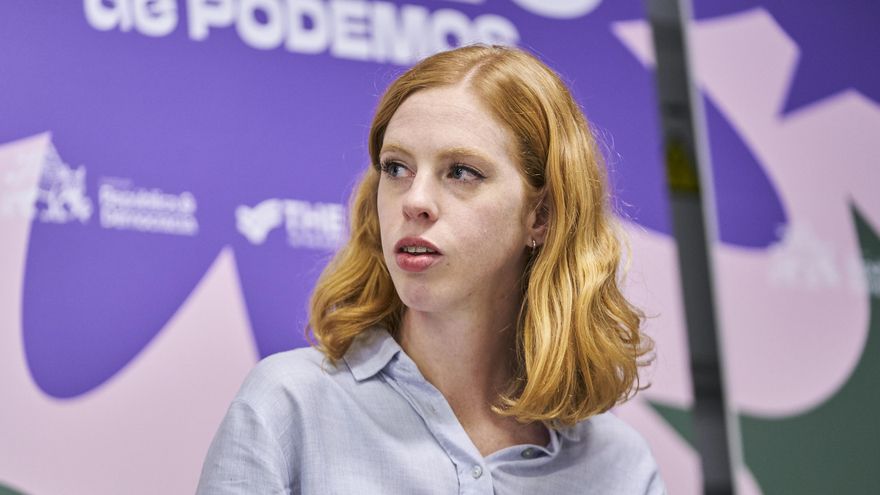 La secretaria de Organización de Unidas Podemos, Lilith Verstrynge