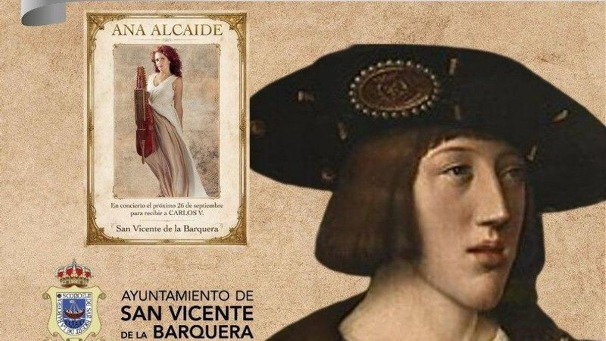 Cartel anunciador del Desembarco de Carlos V