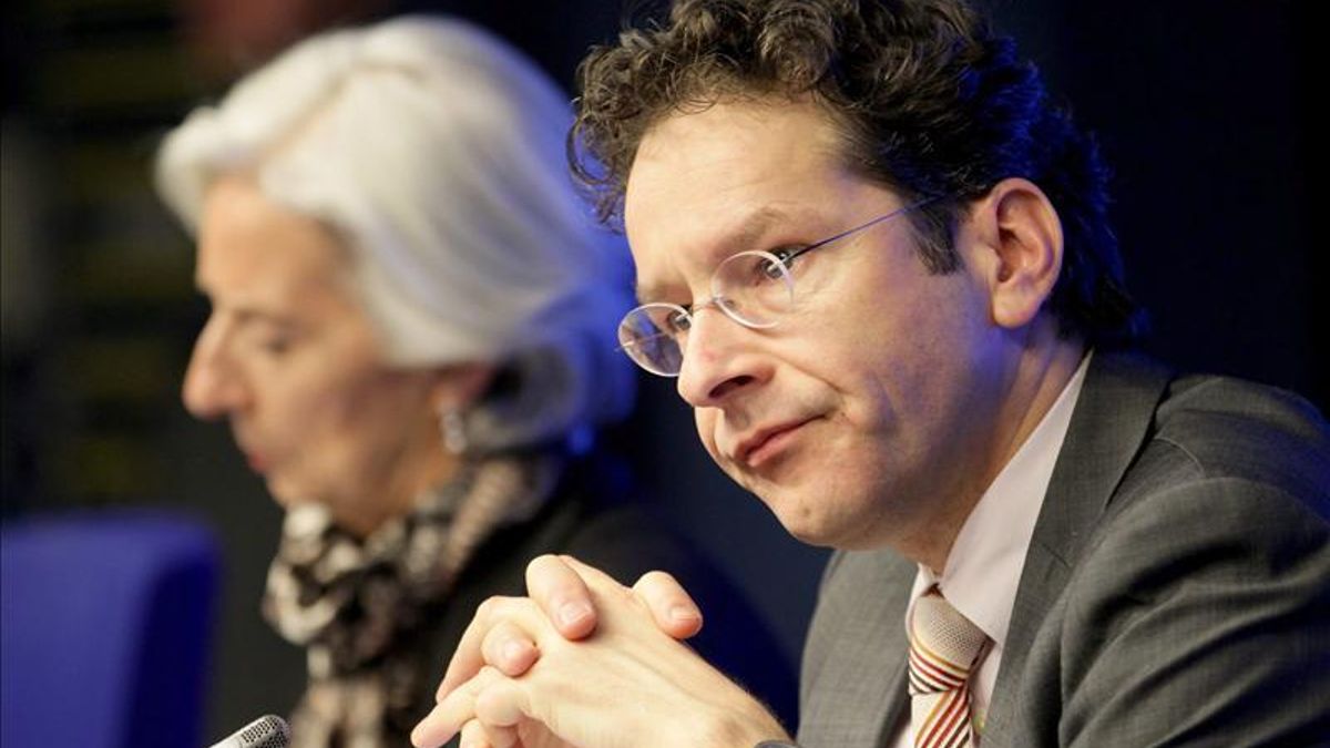 El presidente del Eurogrupo, Jeroen Dijsselbloem