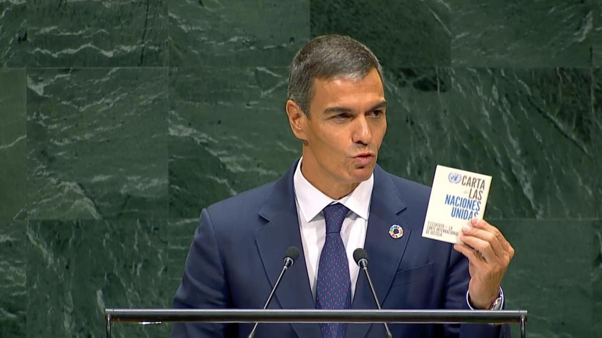 Pedro Sánchez avisa en la ONU a las "fuerzas reaccionarias": "No vamos a dar un paso atrás"