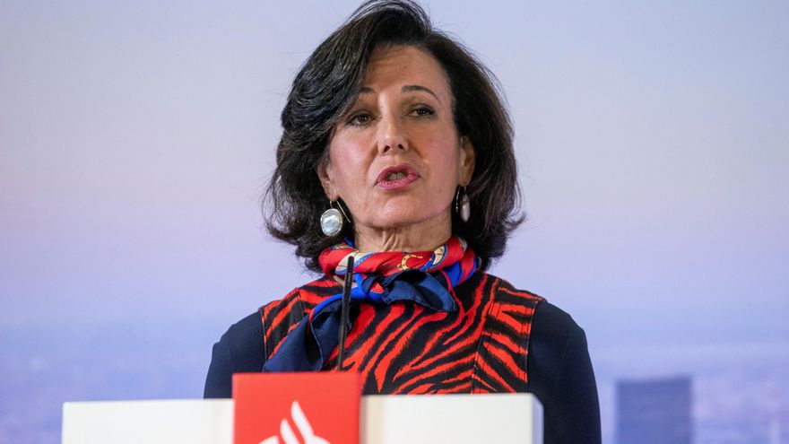 La presidenta del Banco Santander, Ana Botín