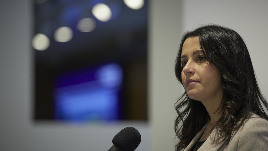 La presidenta de Cs, Inés Arrimadas.