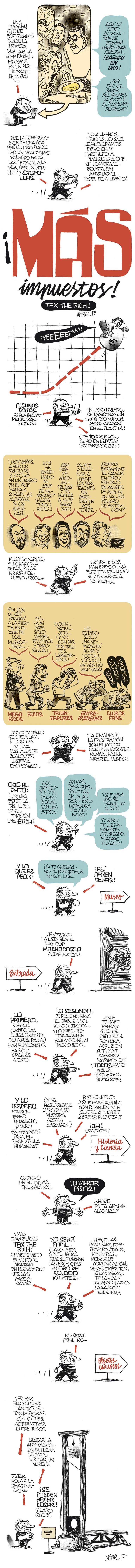 ¡Más impuestos!