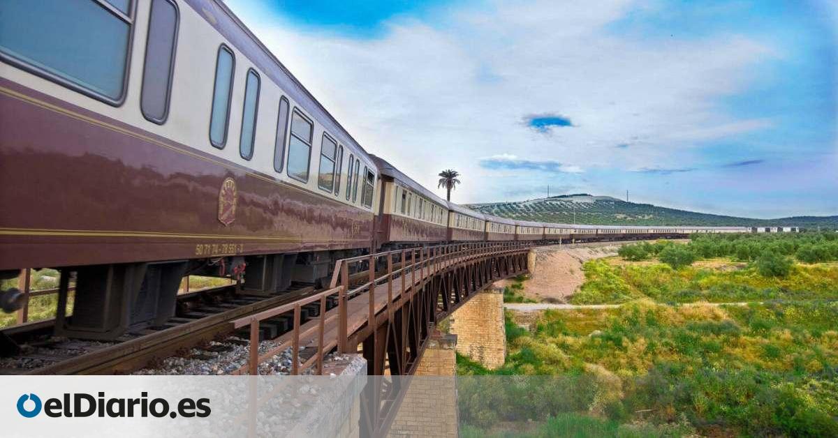El tren Al Andalus, la joya en la que viajaba la monarquía inglesa y que ahora terminará sus viajes en Madrid