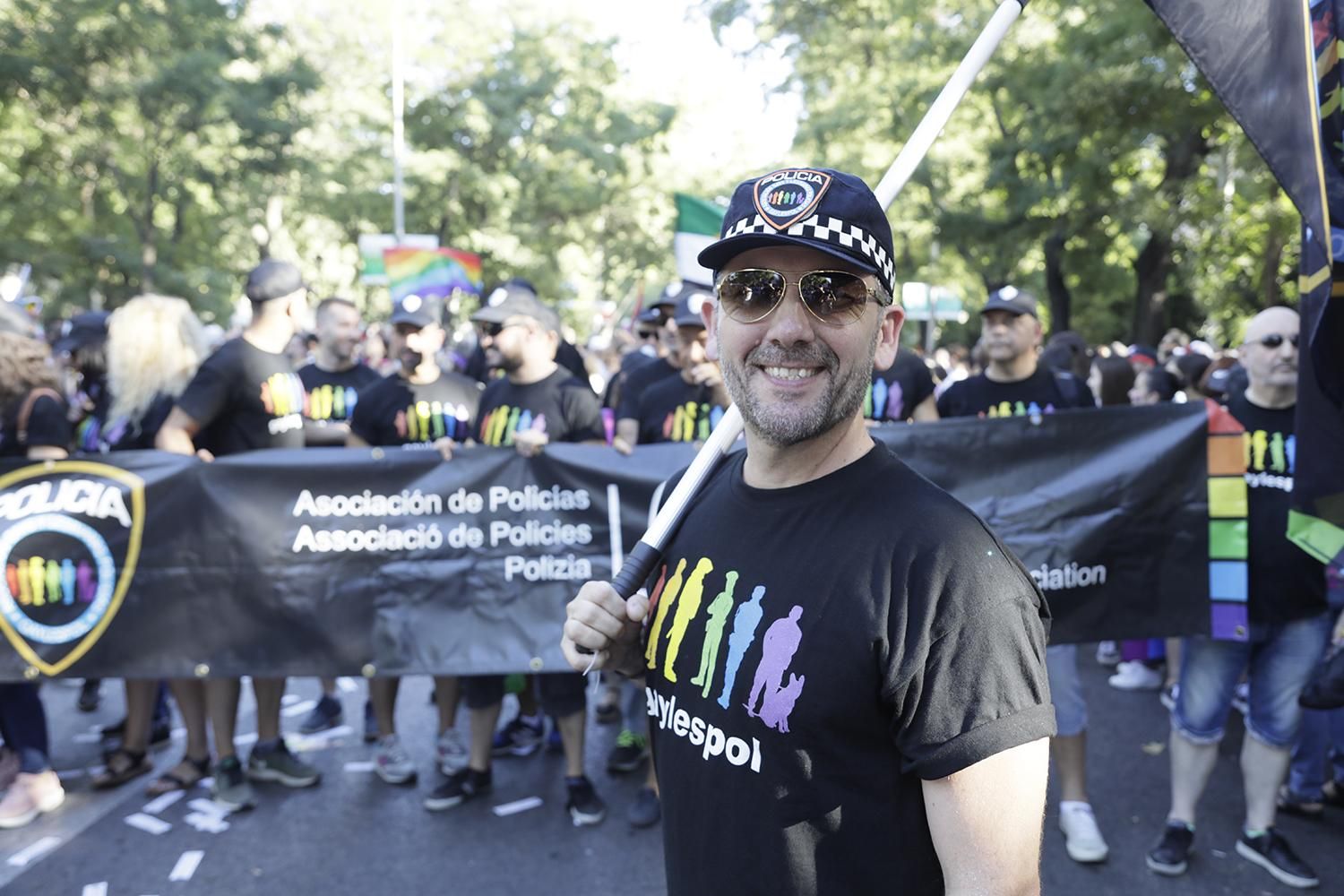 La Asociación de Policías LGTBI, presente en la manifestación del Orgullo