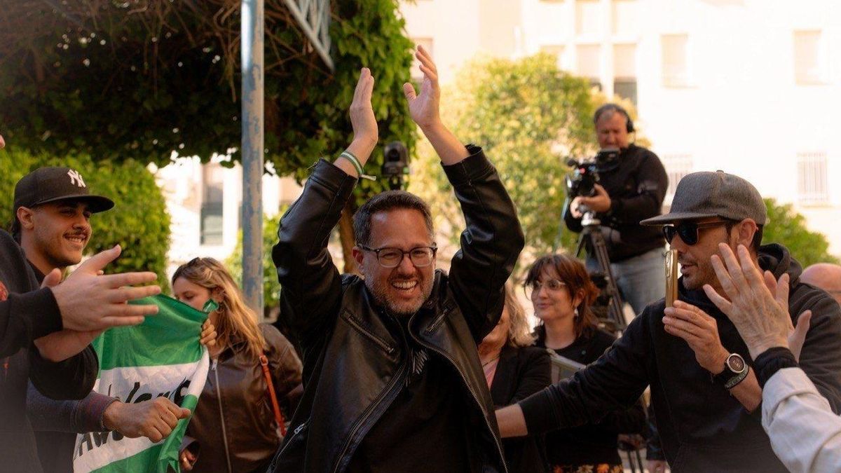 El candidato de Adelante Andalucía a la Presidencia de la Junta, José Ignacio García.