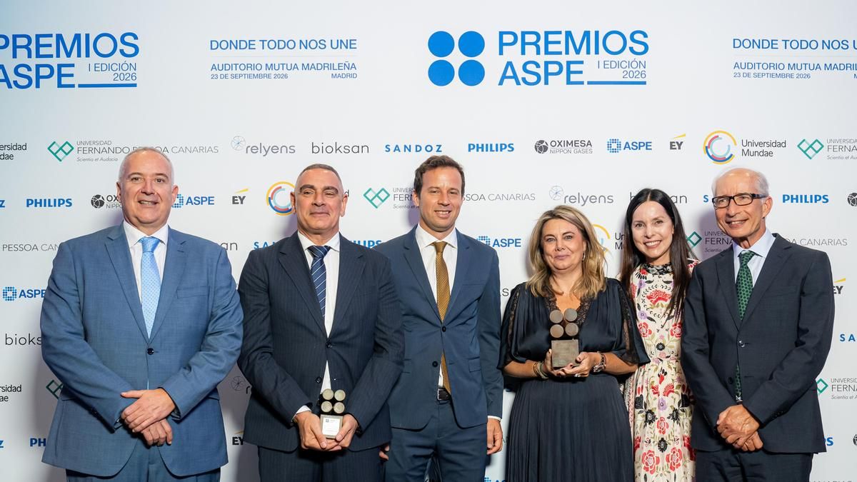 Hospitales Universitarios San Roque, reconocido en los I Premios ASPE por su apuesta por la colaboración público-privada