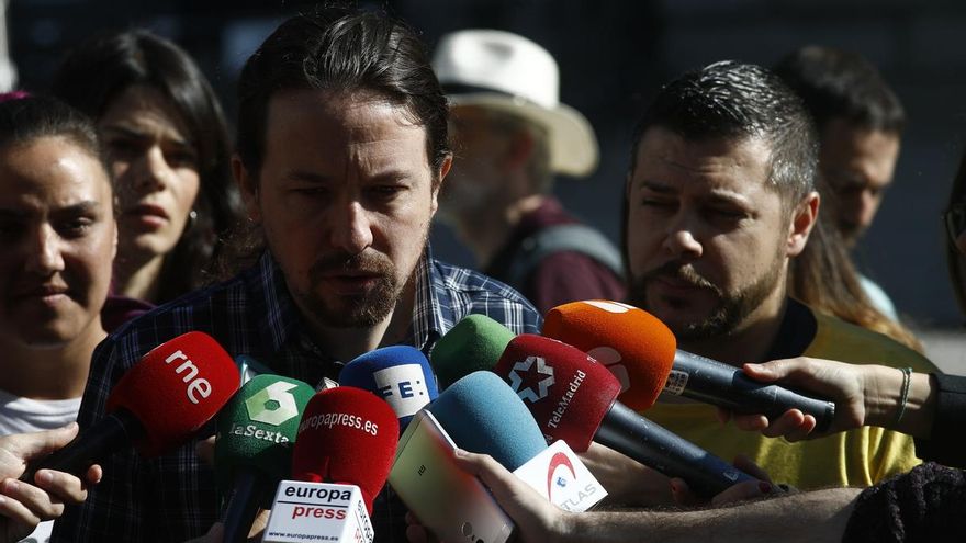 Iglesias dice que quiere "ser Gobierno" para "cumplir la ley y respetar los derechos de los trabajadores"