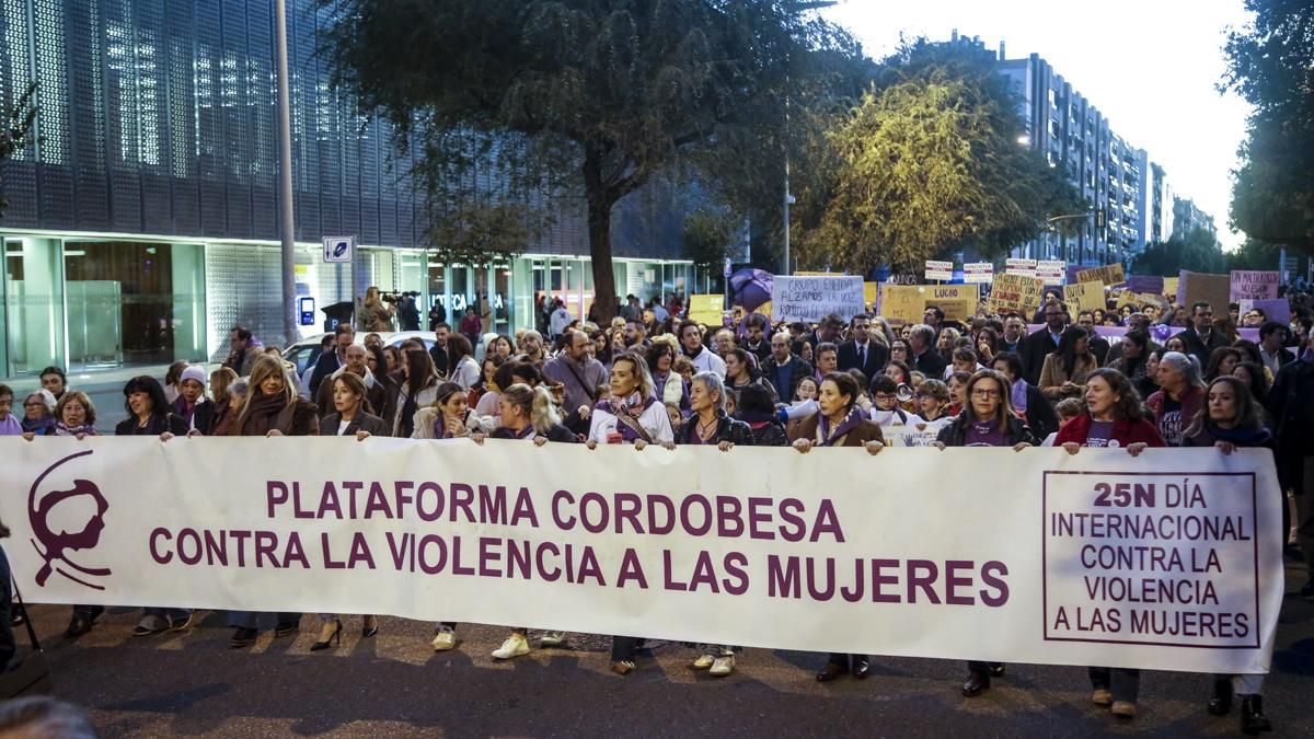 Manifestación contra Violencia de Género