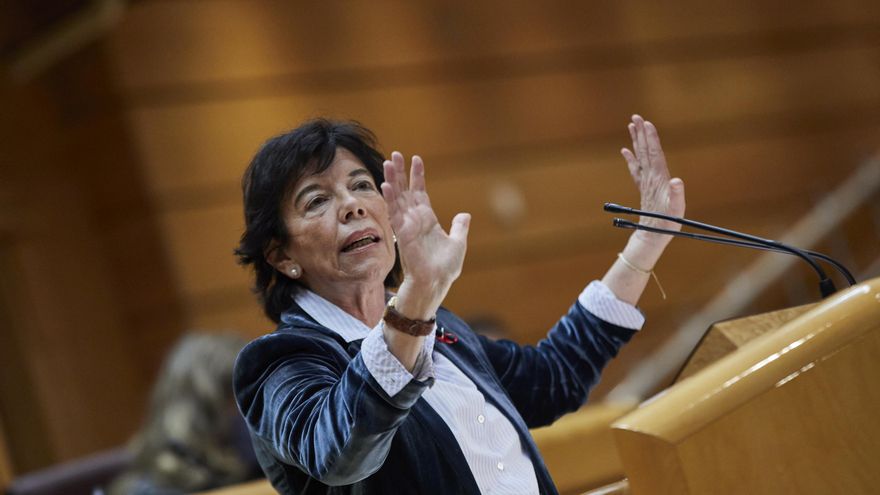 La ministra de Educación y Formación Profesional, Isabel Celaá.