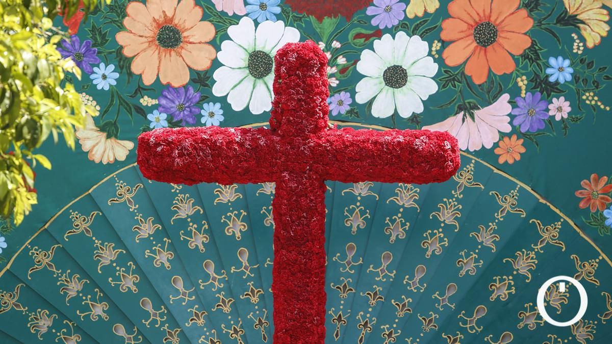 Cruz de mayo de la Asociación Vecinal Cañero Nuevo en Cañero
