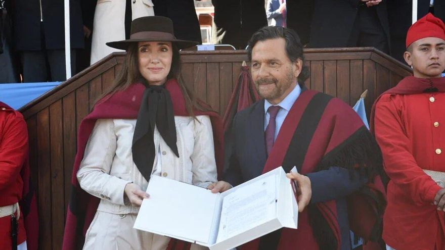 Villarruel encabezó el acto en homenaje a Güemes: enojo de diputados libertarios con Sáenz