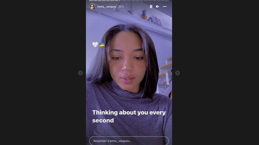 Berta Vázquez en una de las imágenes que ha compartido en Instagram