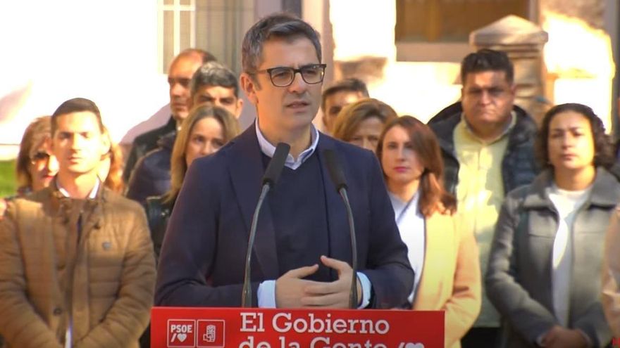 Bolaños, durante su intervención.