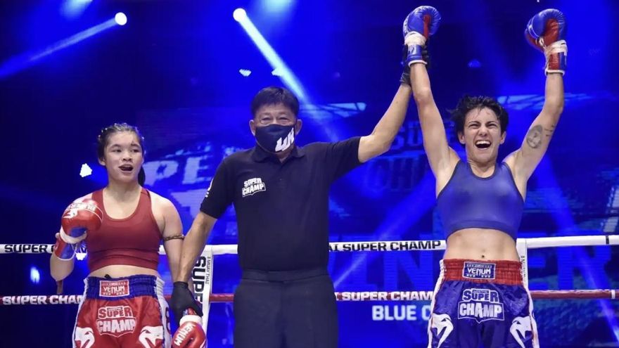 Subcampeona del mundo en muay thai, fue la primera española en competir en un cuadrilátero que estaba vetado para las mujeres