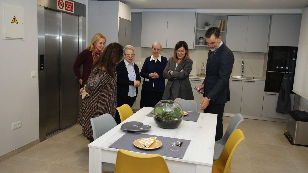 Inauguración del nuevo centro de acogida San Vicente de Paúl en la Cocina Económica