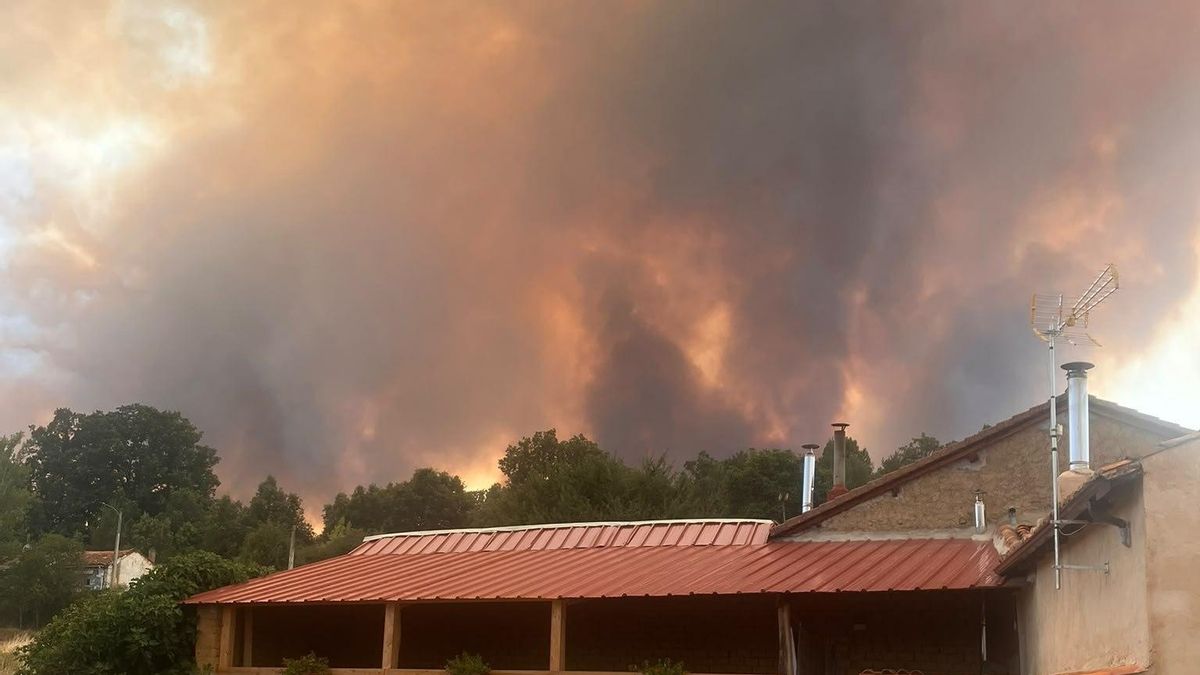 Incendio de San Cipriano del Condado.