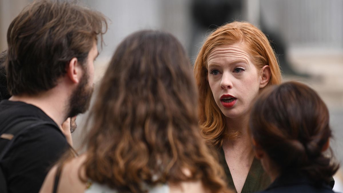 La secretaria de Organización de Podemos, Lilith Verstrynge